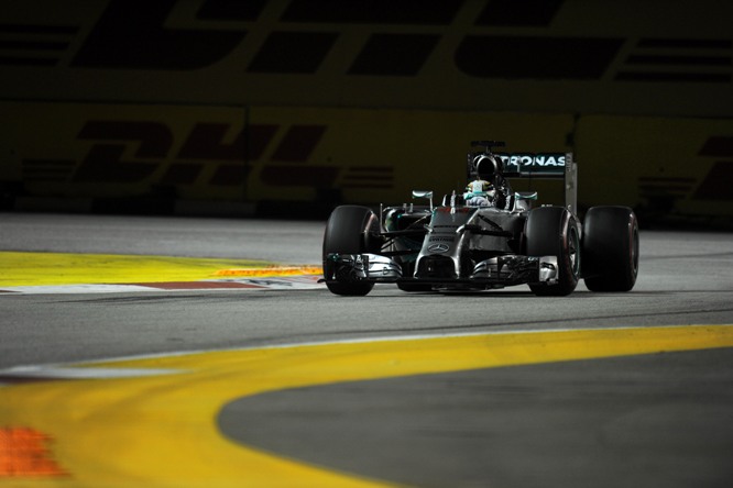 20.09.2014 - Qualifying, Lewis Hamilton (GBR) Mercedes AMG F1 W05