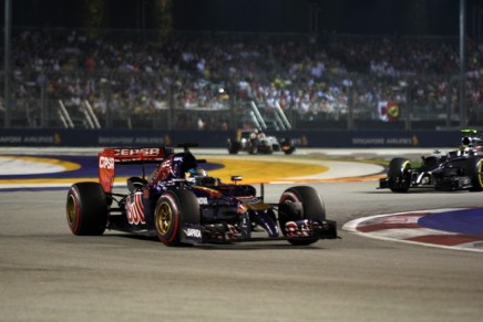 21.09.2014 - Race, Jean-Eric Vergne (FRA) Scuderia Toro Rosso STR9