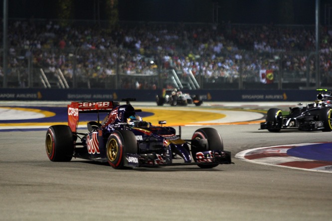 21.09.2014 - Race, Jean-Eric Vergne (FRA) Scuderia Toro Rosso STR9