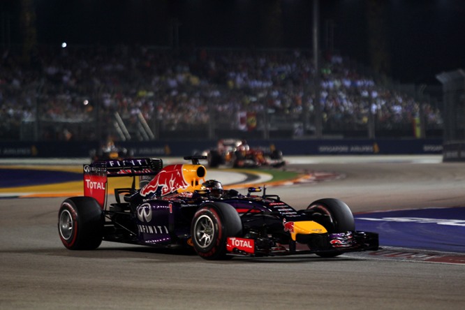 21.09.2014 - Race, Sebastian Vettel (GER) Red Bull Racing RB10