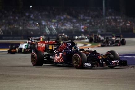 21.09.2014 - Race, Jean-Eric Vergne (FRA) Scuderia Toro Rosso STR9