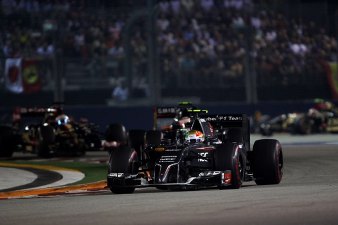 21.09.2014 - Race, Esteban Gutierrez (MEX), Sauber F1 Team C33