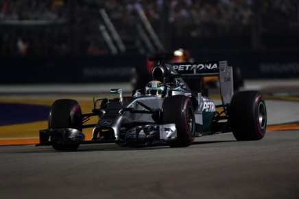 21.09.2014 - Race, Lewis Hamilton (GBR) Mercedes AMG F1 W05