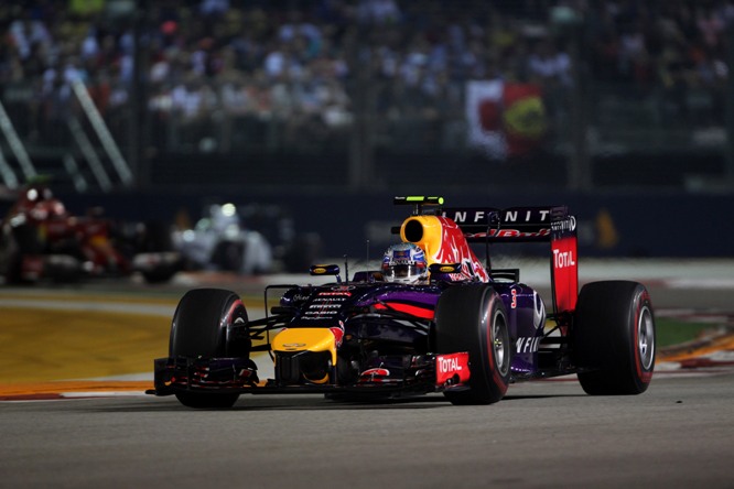 21.09.2014 - Race, Daniel Ricciardo (AUS) Red Bull Racing RB10