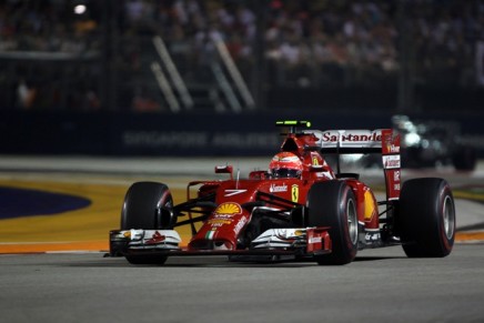 21.09.2014 - Race, Kimi Raikkonen (FIN) Scuderia Ferrari F14-T