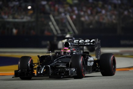 21.09.2014 - Race, Jenson Button (GBR) McLaren Mercedes MP4-29