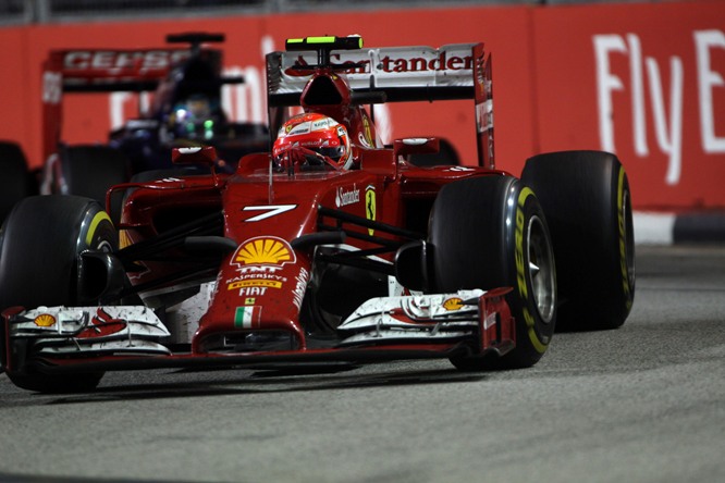 21.09.2014 - Race, Kimi Raikkonen (FIN) Scuderia Ferrari F14-T