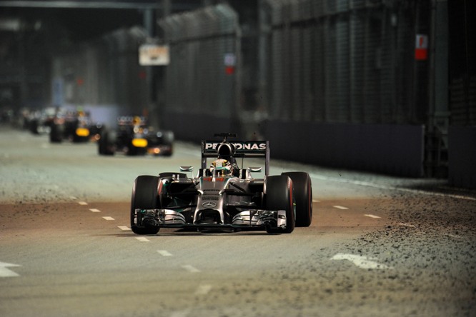 21.09.2014 - Race, Lewis Hamilton (GBR) Mercedes AMG F1 W05