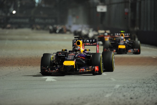 21.09.2014 - Race, Sebastian Vettel (GER) Red Bull Racing RB10