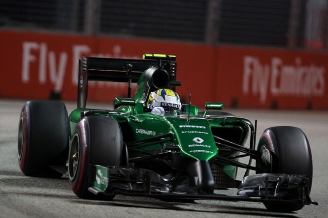21.09.2014 - Race, Marcus Ericsson (SUE) Caterham F1 Team CT-04