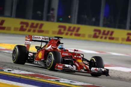 21.09.2014 - Race, Fernando Alonso (ESP) Scuderia Ferrari F14-T