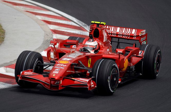 Raikkonen Ferrari Campione Mondo 2007