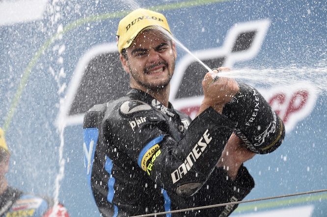 Romano Fenati vittoria Aragon 2014