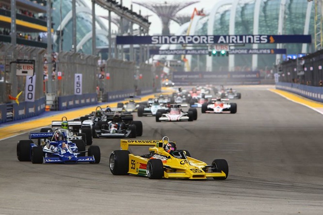 F1 | Vecchie glorie in pista a Singapore