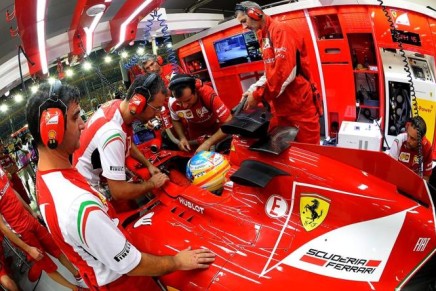 ferrari alonso singapore 2014