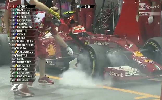 raikkonen singapore 2014