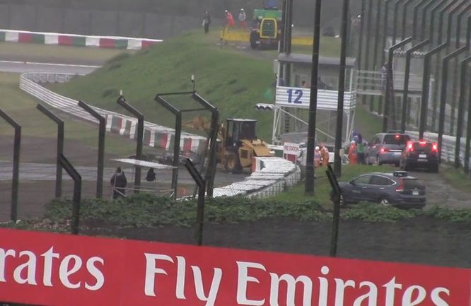 Bianchi post Crash Suzuka 2014