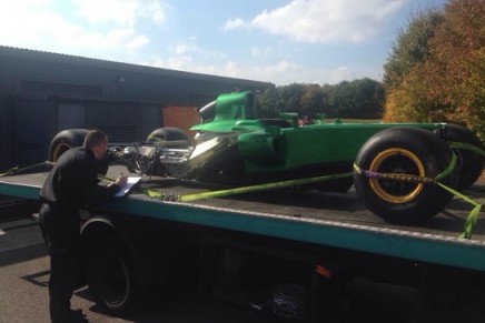 Caterham sequestro monoposto