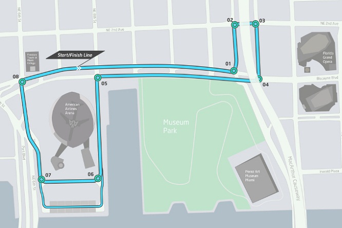 Formula E circuito Miami