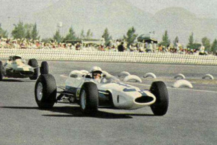 John Surtees e Jim Clark GP Messico 1964