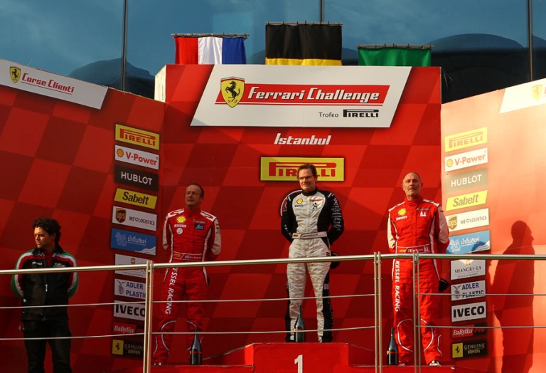 Kessel Podio Istanbul Scheltema Ferrari challenge