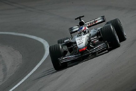 Kimi Raikkonen Indianapolis 2004