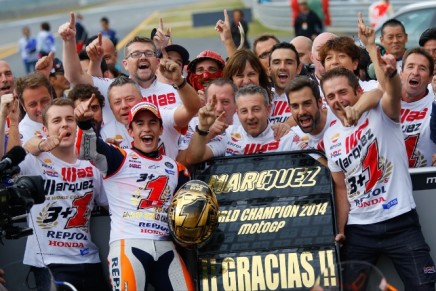 Marquez Campione Motegi 2014