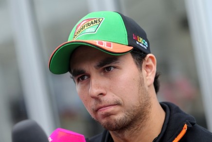 02.10.2014 - Sergio Perez (MEX) Sahara Force India F1 VJM07