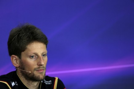 02.10.2014 - Romain Grosjean (FRA) Lotus F1 Team E22