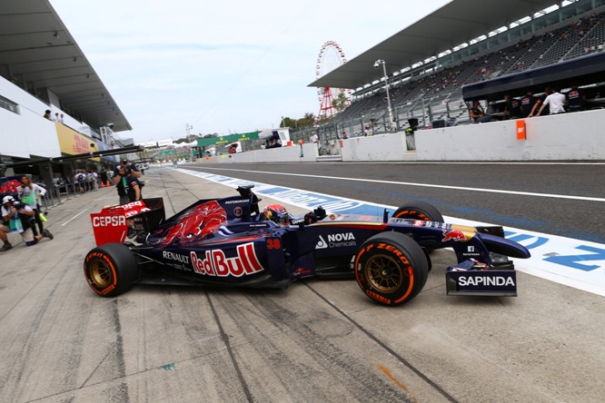 03.10.2014 - Free Practice 1, Max Verstappen (NED) Scuderia Toro Rosso STR9