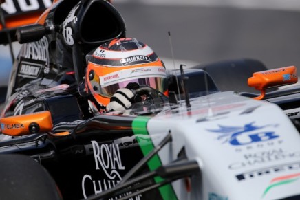 03.10.2014 - Free Practice 1, Nico Hulkenberg (GER) Sahara Force India F1 VJM07