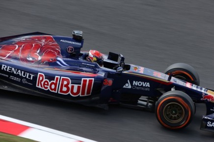 03.10.2014 - Free Practice 1, Max Verstappen (NED) Scuderia Toro Rosso STR9