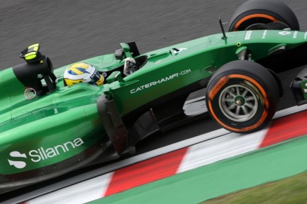 03.10.2014 - Free Practice 1, Marcus Ericsson (SUE) Caterham F1 Team CT-04