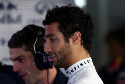 03.10.2014 - Free Practice 2, Daniel Ricciardo (AUS) Red Bull Racing RB10