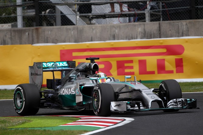 03.10.2014 - Free Practice 2, Lewis Hamilton (GBR) Mercedes AMG F1 W05