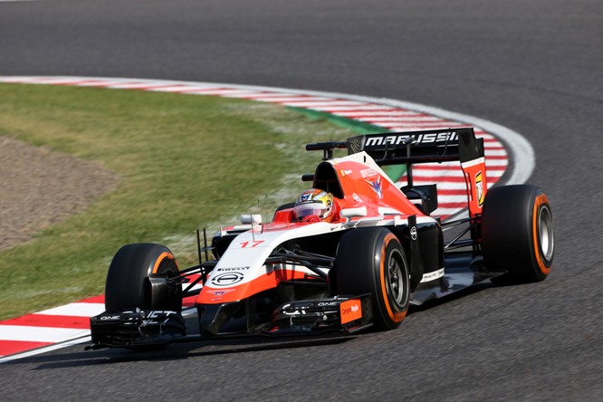 03.10.2014 - Free Practice 2, Jules Bianchi (FRA) Marussia F1 Team MR03