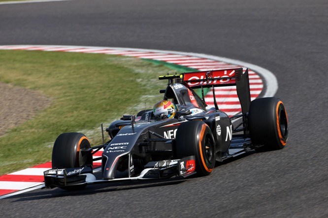 03.10.2014 - Free Practice 2, Esteban Gutierrez (MEX), Sauber F1 Team C33