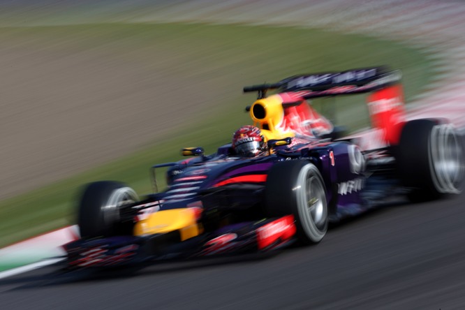 03.10.2014 - Free Practice 2, Sebastian Vettel (GER) Red Bull Racing RB10