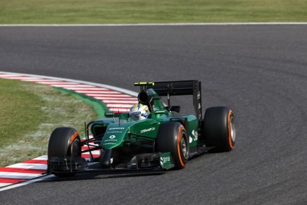 03.10.2014 - Free Practice 2, Marcus Ericsson (SUE) Caterham F1 Team CT-04