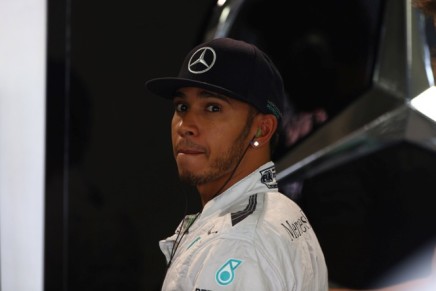 04.10.2014 - Free Practice 3, Lewis Hamilton (GBR) Mercedes AMG F1 W05