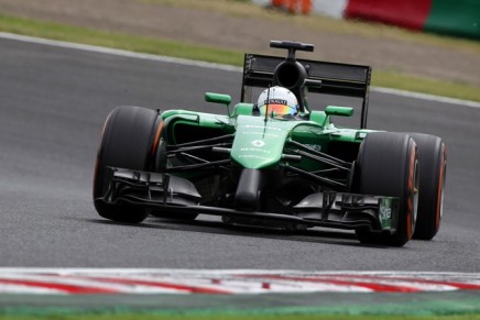 04.10.2014 - Free Practice 3, Kamui Kobayashi (JAP) Caterham F1 Team CT-04