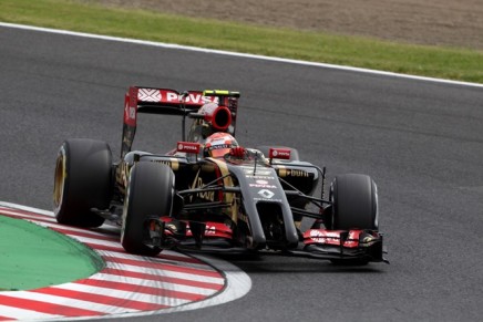 04.10.2014 - Free Practice 3, Pastor Maldonado (VEN) Lotus F1 Team E22