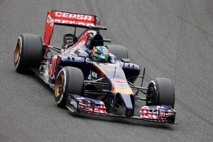 04.10.2014 - Free Practice 3, Jean-Eric Vergne (FRA) Scuderia Toro Rosso STR9