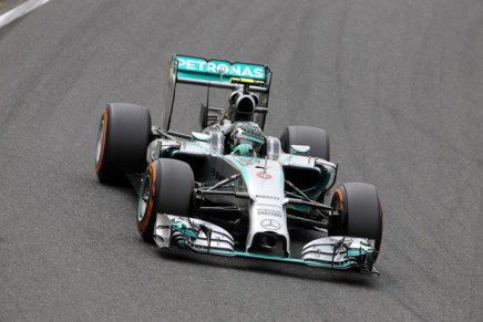 04.10.2014 - Free Practice 3, Nico Rosberg (GER) Mercedes AMG F1 W05