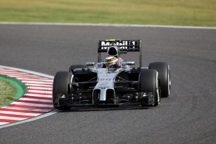 04.10.2014 - Qualifying, Kevin Magnussen (DEN) McLaren Mercedes MP4-29