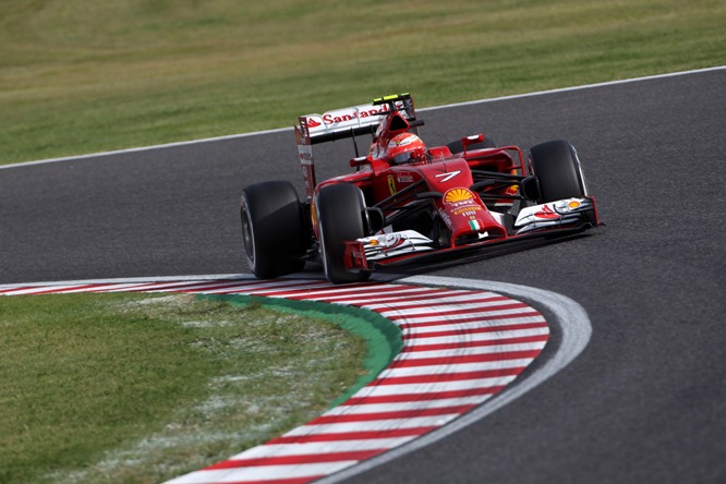 04.10.2014 - Qualifying, Kimi Raikkonen (FIN) Scuderia Ferrari F14-T