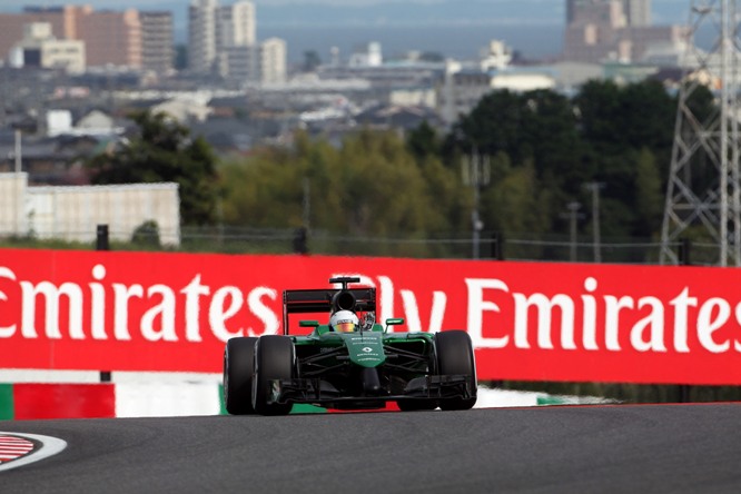 04.10.2014 - Qualifying, Kamui Kobayashi (JAP) Caterham F1 Team CT-04