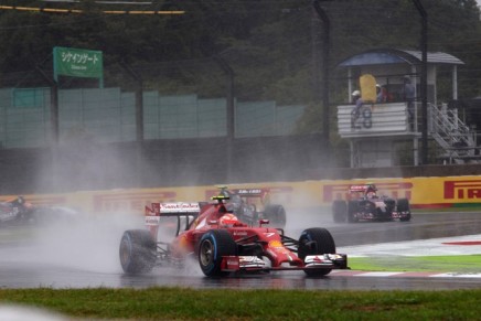 05.10.2014 - Race, Kimi Raikkonen (FIN) Scuderia Ferrari F14-T