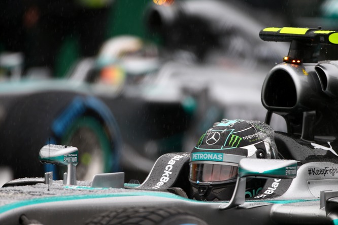 05.10.2014 - Race, Nico Rosberg (GER) Mercedes AMG F1 W05