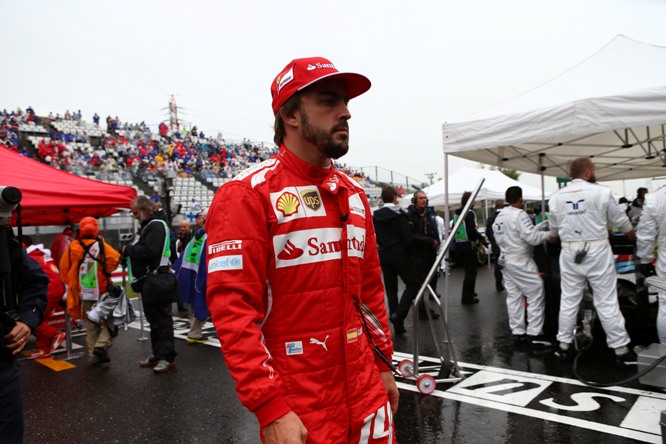 05.10.2014 - Race, Fernando Alonso (ESP) Scuderia Ferrari F14-T